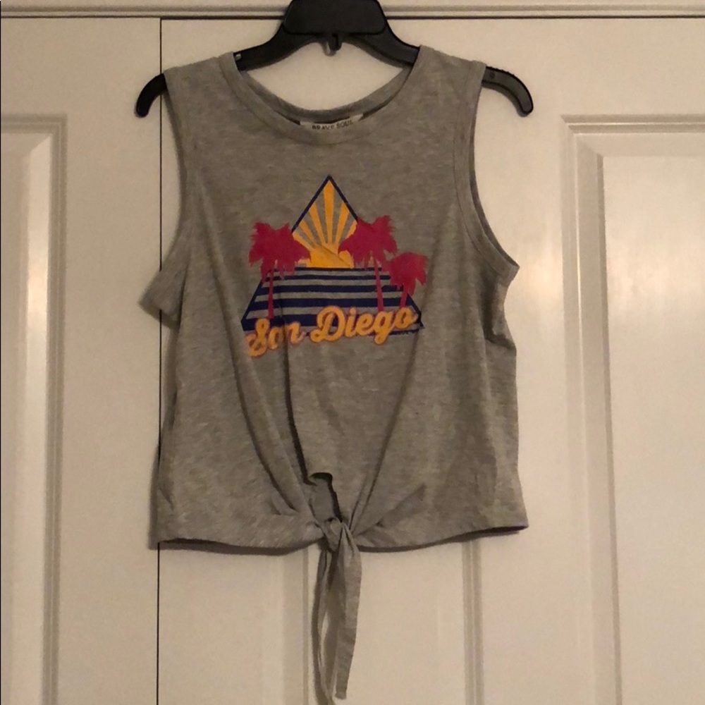 San Diego Tie Front Tank